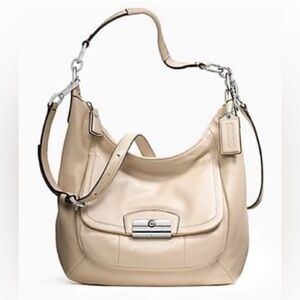 COACH Kristin pebbled leather purse